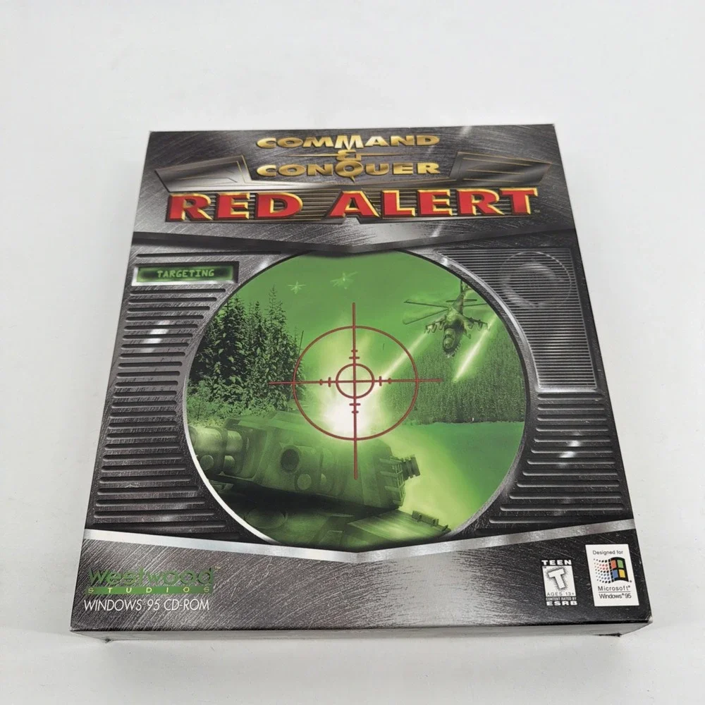 Command & Conquer Red Alert Big Box 1996 CDROM